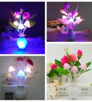 (4 Pcs) Romantic Auto Colour Changing Mushroom light