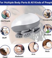 Scalp Head Hair Massager Electric Health Care Antistress Relax Body Massagem Deep Saude Tissue Preve